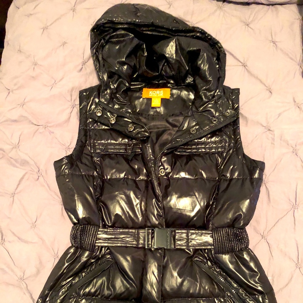 Kors Michael Kors puffer hooded vest